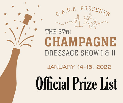 CARA Champagne Dressage I/II